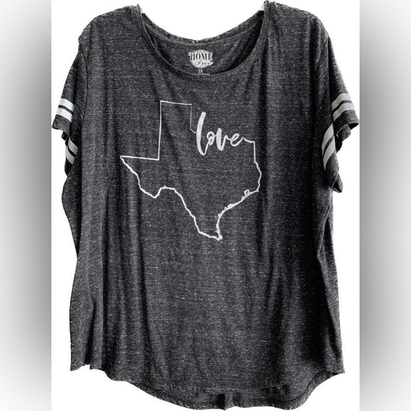 home free Tops - Texas love grey shirt size 2X